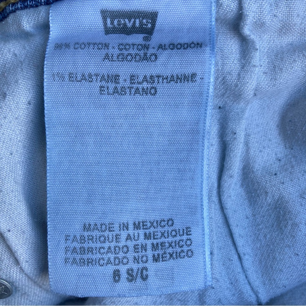 Levi's 515 Boot Cut Jeans Women’s‎ 6 Short - Picture 7 of 9